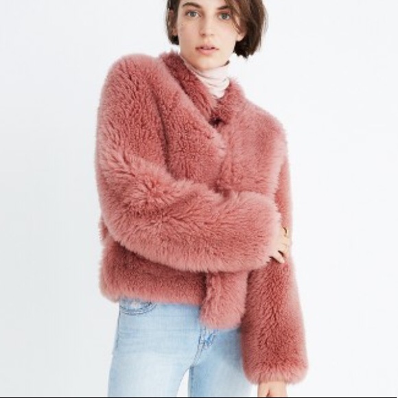 Madewell Mongolian shearling Jacket - Picture 2 of 4